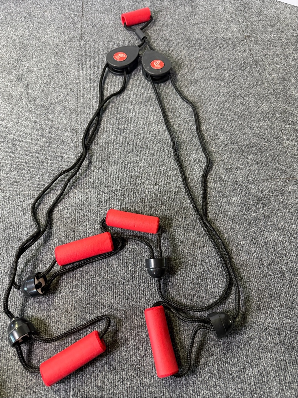 🔥 BodyBoss / Body-Tek Portable Door Gym Pulley & Resistance Band Set